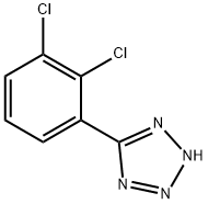5-(2,3-二氯苯基)-1H-四唑, 175205-12-6, 结构式