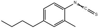 イソチオシアン酸4-N-ブチル-2-メチルフェニル 化学構造式