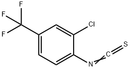 2-氯-4-(三氟甲基)异硫氰酸苯酯, 175205-38-6, 结构式