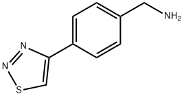 4-(1,2,3-噻二唑-4-基)苄胺盐酸盐,175205-49-9,结构式