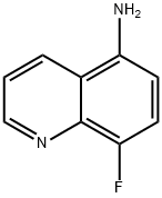 5-Quinolinamine,8-fluoro-(9CI) 化学構造式