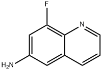 6-Quinolinamine,8-fluoro-(9CI) Structure