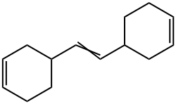 1,2-ジ(3-シクロヘキセニル)エテン 化学構造式