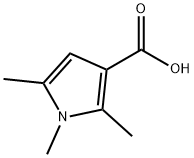 1,2,5-TRIMETHYL-1H-PYRROLE-3-CARBOXYLIC ACID Struktur