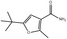 5-叔丁基-2-甲基-3-糠酰胺 结构式