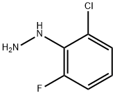 2-CHLORO-6-FLUOROPHENYLHYDRAZINE Structure