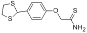 2-(4-(1,3-DITHIOLAN-2-YL)PHENOXY)ETHANETHIOAMIDE Structure
