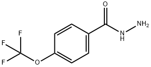 4-(トリフルオロメトキシ)安息香酸ヒドラジド 化学構造式