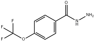 4-(TRIFLUOROMETHOXY)BENZOIC ACID HYDRAZIDE Structure