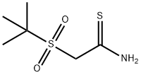 2-(叔丁基磺酰基)乙烷硫胺 结构式