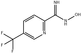 5-(TRIFLUOROMETHYL)PYRIDINE-2-CARBOXAMIDE OXIME,175277-44-8,结构式