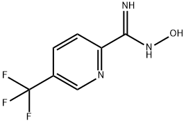 5-(TRIFLUOROMETHYL)PYRIDINE-2-CARBOXAMIDE OXIME Structure