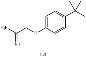 2-(4-叔丁基苯氧基)乙酰胺盐酸盐,175277-47-1,结构式
