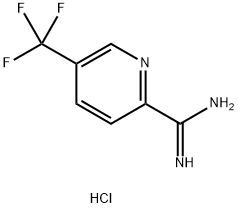 5-TRIFLUOROMETHYL-PYRIDINE-2-CARBOXAMIDINE HCL Struktur