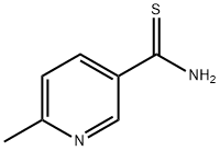 6-メチルピリジン-3-カルボチオアミド 化学構造式