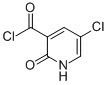 3-Pyridinecarbonylchloride,5-chloro-1,2-dihydro-2-oxo-(9CI) Structure