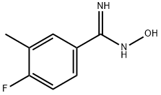 3-氟-4-甲基苄胺肟, 175277-86-8, 结构式