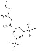 3-[3,5-双(三氟甲基)苯基]-3-氧丙酸乙酯, 175278-02-1, 结构式
