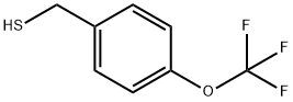 4-(TRIFLUOROMETHOXY)BENZYL MERCAPTAN Structure