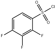 2,3,4-トリフルオロベンゼンスルホニルクロリド 化学構造式