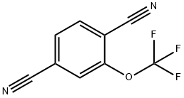 1,4-DICYANO-2-(TRIFLUOROMETHOXY)BENZENE Struktur