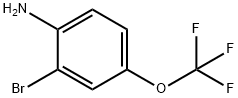 2-Bromo-4-trifluoromethoxyaniline Struktur