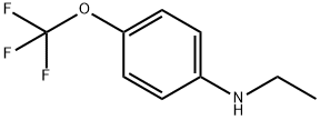 4-(TRIFLUOROMETHOXY)ETHYLAMINOBENZENE Structure