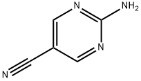 2-氨基嘧啶-5-腈, 1753-48-6, 结构式