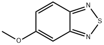 5-メトキシ-2,1,3-ベンゾチアジアゾール 化学構造式