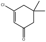 3-氯-5,5-二甲基-2-环己烯-1-酮, 17530-69-7, 结构式