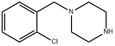 1-(2-CHLOROBENZYL)PIPERAZINE Struktur