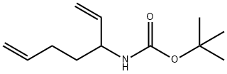 Carbamic acid, (1-ethenyl-4-pentenyl)-, 1,1-dimethylethyl ester (9CI) Structure