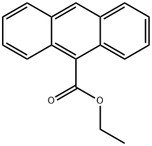 9-Anthracenecarboxylic acid ethyl ester Struktur