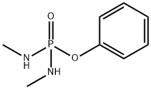 N,N'-ジメチルホスホロジアミド酸フェニル 化学構造式