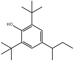 4-SEC-BUTYL-2,6-DI-TERT-BUTYLPHENOL Structure