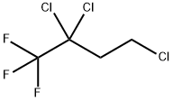 2,2,4-TRICHLORO-1,1,1-TRIFLUOROBUTANE Struktur