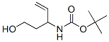 Carbamic acid, [1-(2-hydroxyethyl)-2-propenyl]-, 1,1-dimethylethyl ester (9CI) Structure