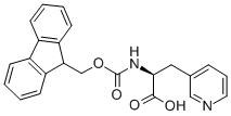 (S)-N-Fmoc-(3-Pyridyl)alanine Structure