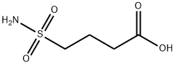 3-カルボキシプロパンスルホンアミド 化学構造式