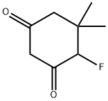 1,3-Cyclohexanedione,  4-fluoro-5,5-dimethyl- 化学構造式