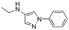 N-Ethyl-1-phenyl-1H-pyrazol-4-amine Struktur
