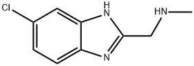 1H-Benzimidazole-2-methanamine,5-chloro-N-methyl-(9CI) Structure