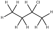 (+/-)-2-CHLOROBUTANE-D9 Structure