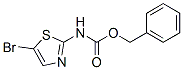 Carbamic  acid,  (5-bromo-2-thiazolyl)-,  phenylmethyl  ester  (9CI) Struktur