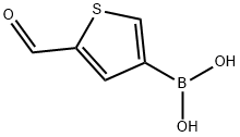 2-醛基噻吩-4-硼酸, 175592-59-3, 结构式