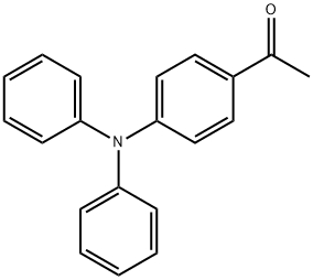 1-(4-(二苯氨基)苯乙酮 结构式