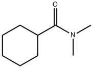 Cyclohexanecarboxamide, N,N-dimethyl- Struktur