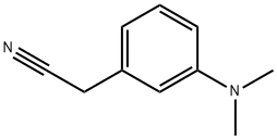 间二甲氨基苯乙腈, 175696-72-7, 结构式