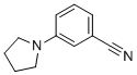 3-PYRROLIDIN-1-YLBENZONITRILE Struktur