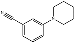 3-哌啶-1-基苯腈, 175696-74-9, 结构式